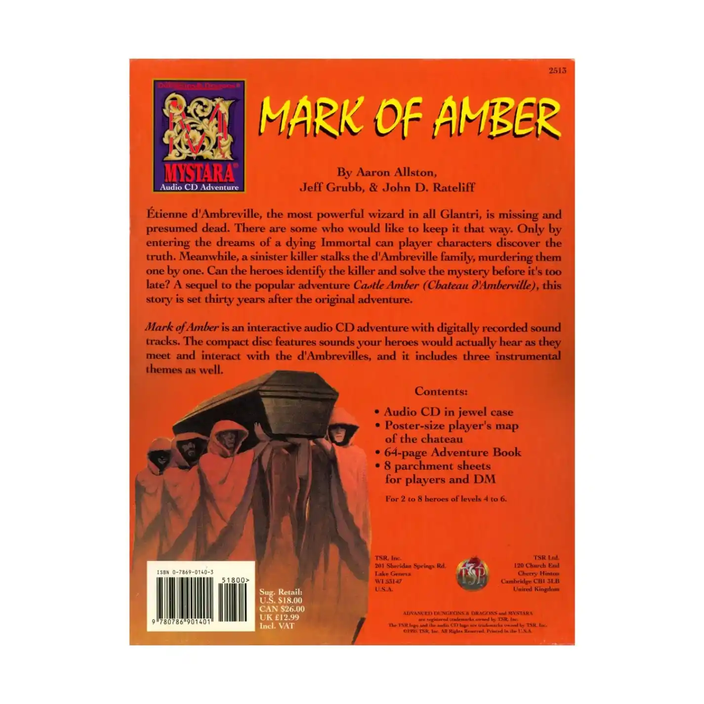 Mark of Amber TSR2513