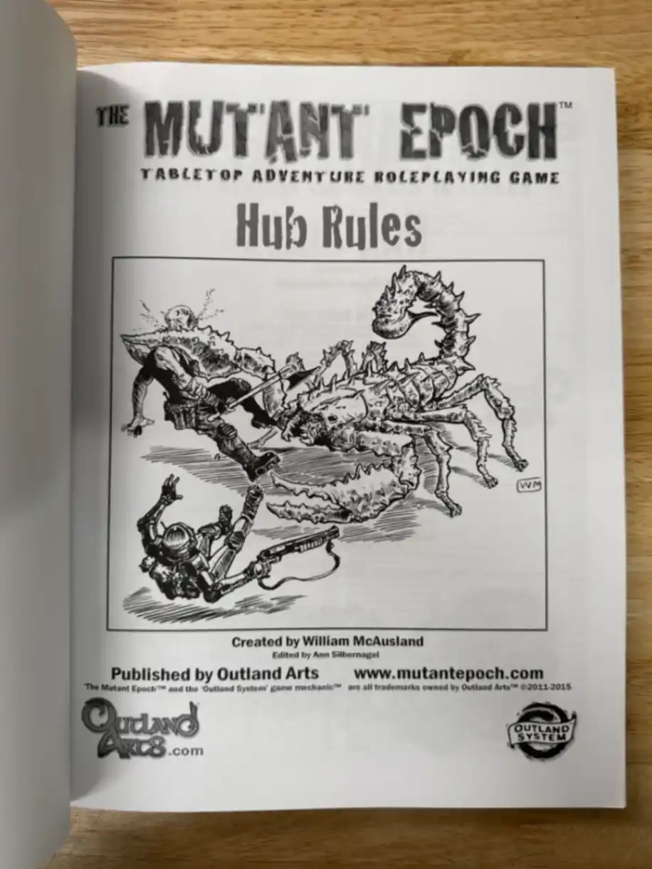 The Mutant Epoch RPG