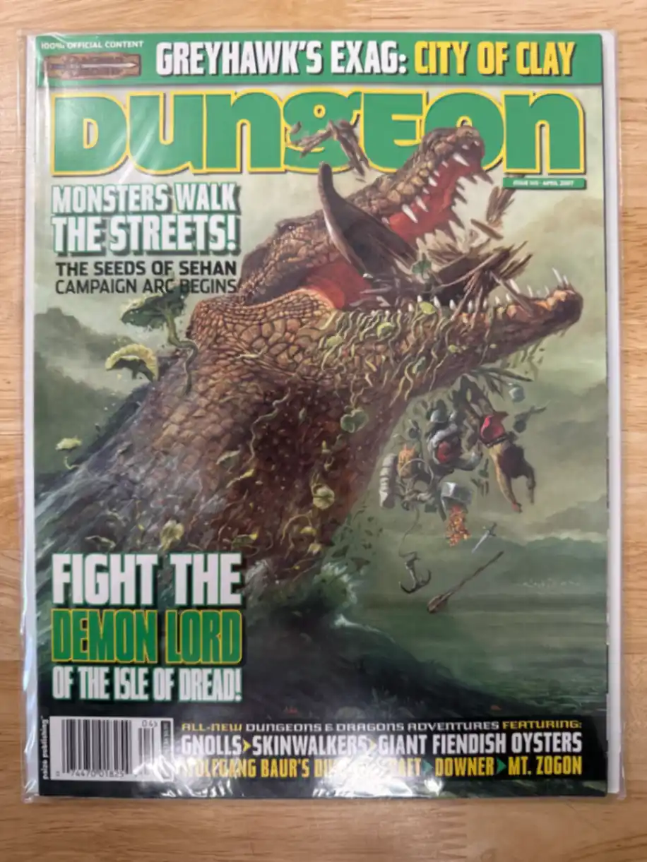 Dungeon Magazine #145