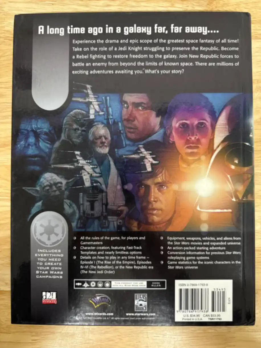 Star Wars RPG Core Rulebook