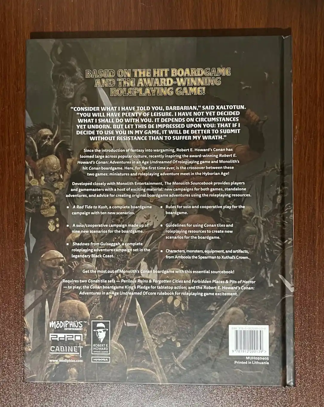 Conan - The Monolith Sourcebook