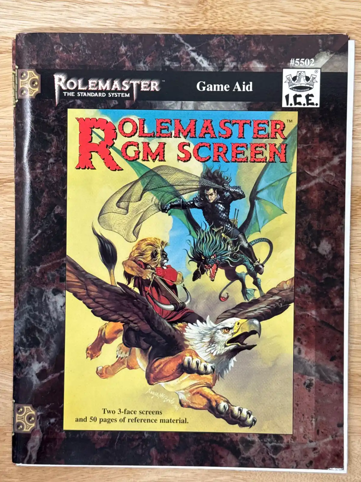 Rolemaster GM Screen
