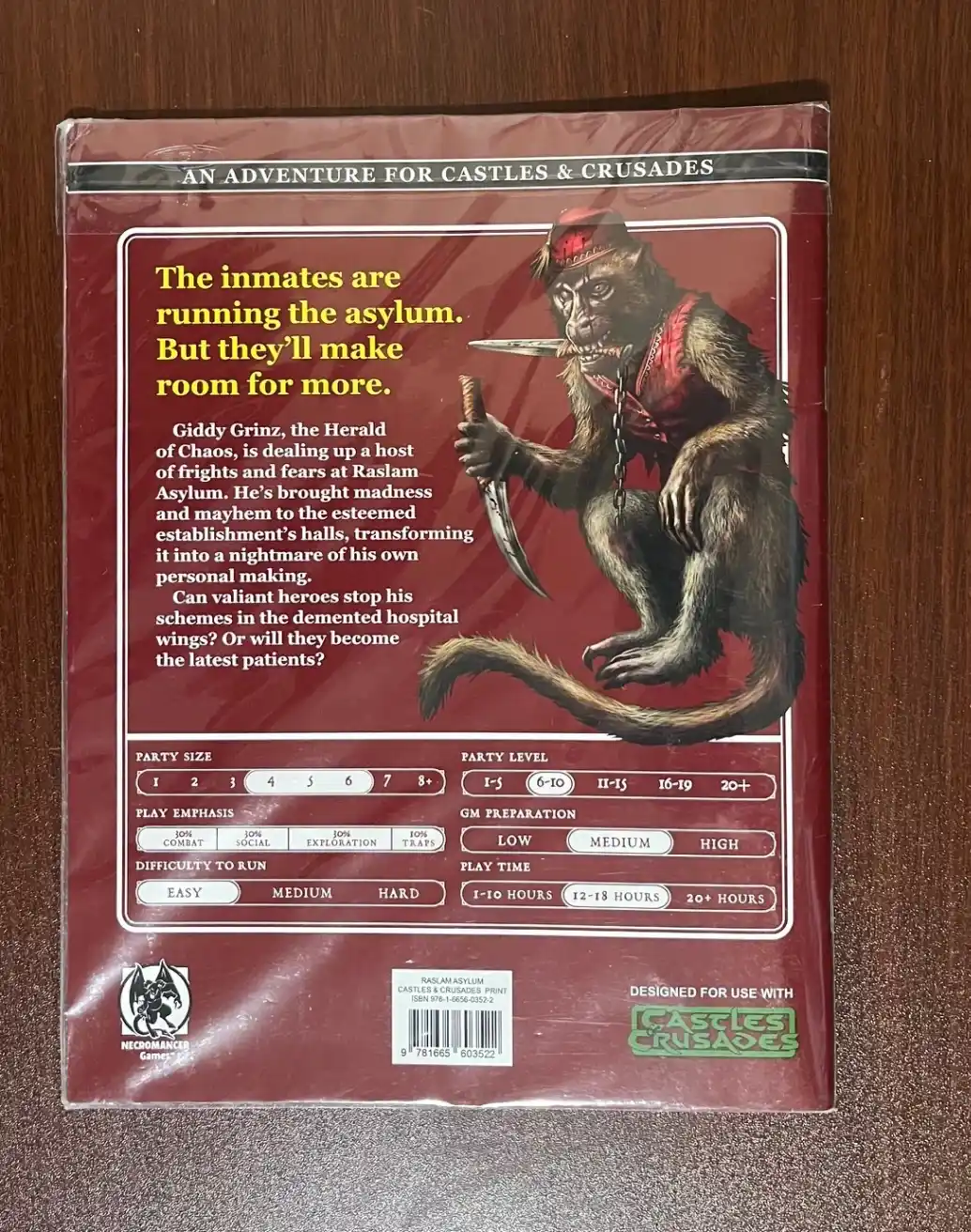 Raslam Asylum - Castles & Crusades