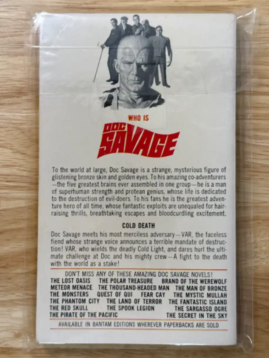 Doc Savage #21 Cold Death