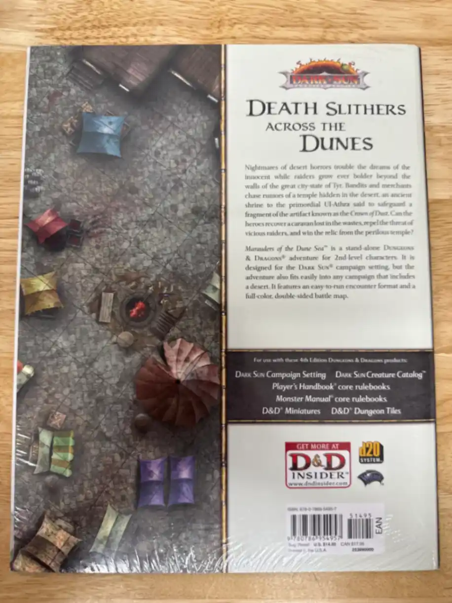 Marauders of the Dune Sea: An Adventure for Characters of 2nd Level (Dungeons & Dragons)