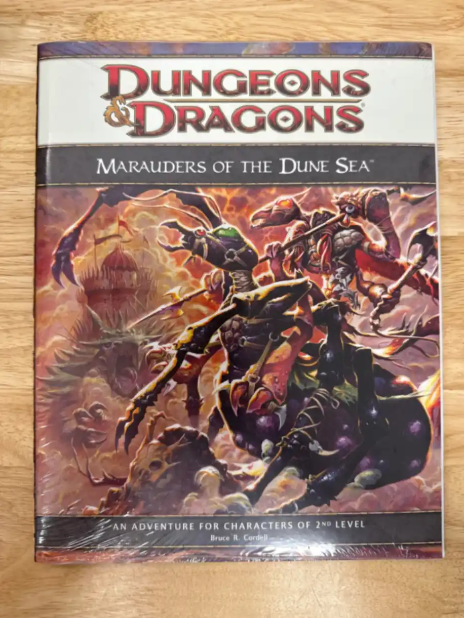 Marauders of the Dune Sea: An Adventure for Characters of 2nd Level (Dungeons & Dragons)