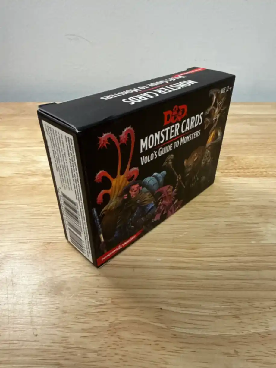 Dungeons & Dragons Spellbook Cards: Volo's Guide to Monsters (Monster Cards, D&D Accessory)