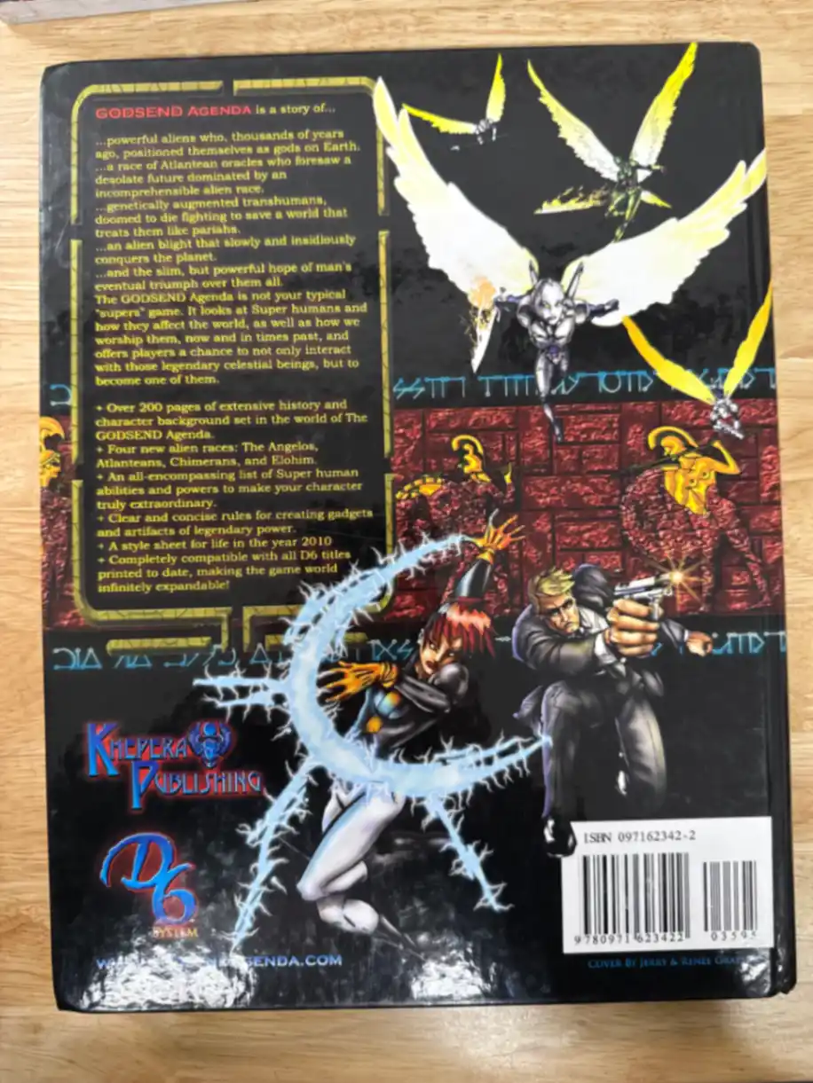 Godsend Agenda D6 Edition (hardcover)