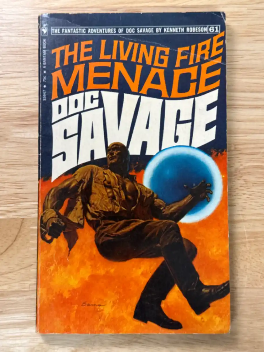 Doc Savage #61 The Living Fire Menace