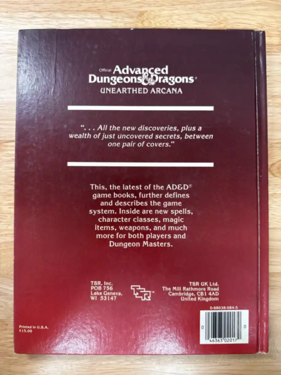Unearthed Arcana