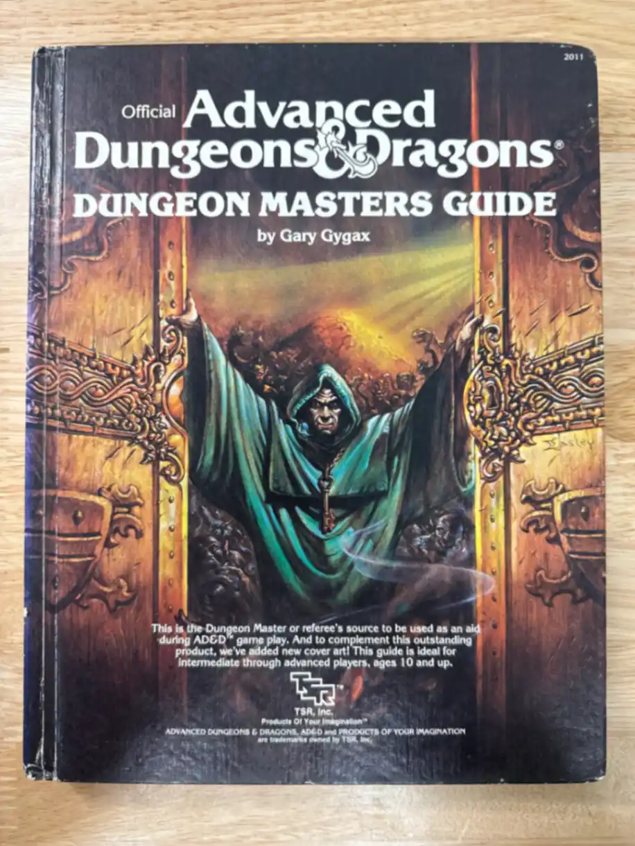AD&D 1E DUNGEON MASTERS GUIDE 8th print