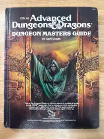 AD&D 1E DUNGEON MASTERS GUIDE 8th print