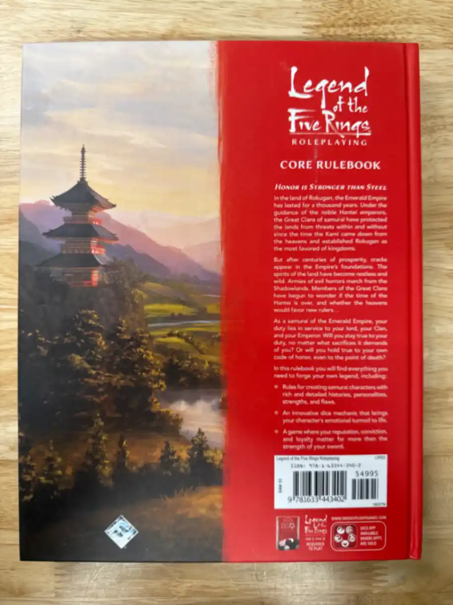 Legends of the Five Rings Core Rulebook
