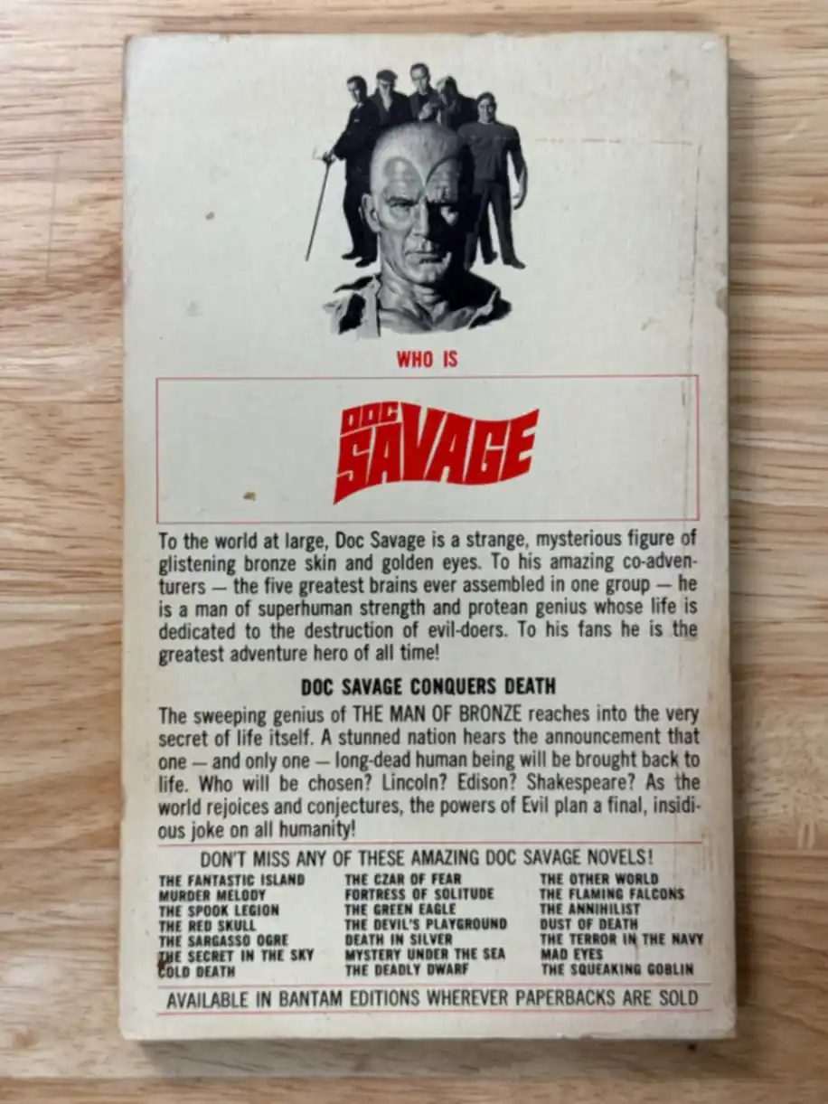 Doc Savage #36 Resurrection Day