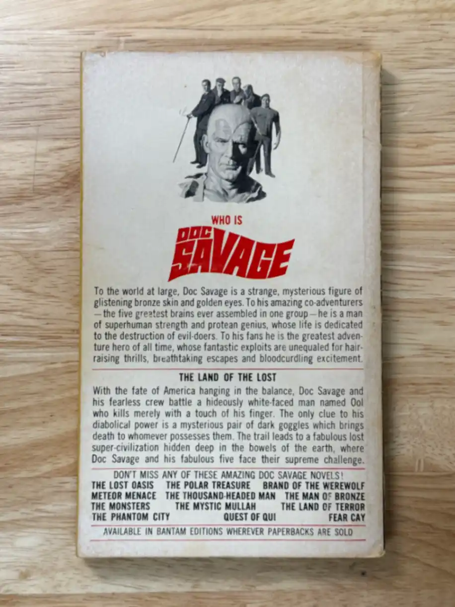 Doc Savage #13 Land of Always-Night