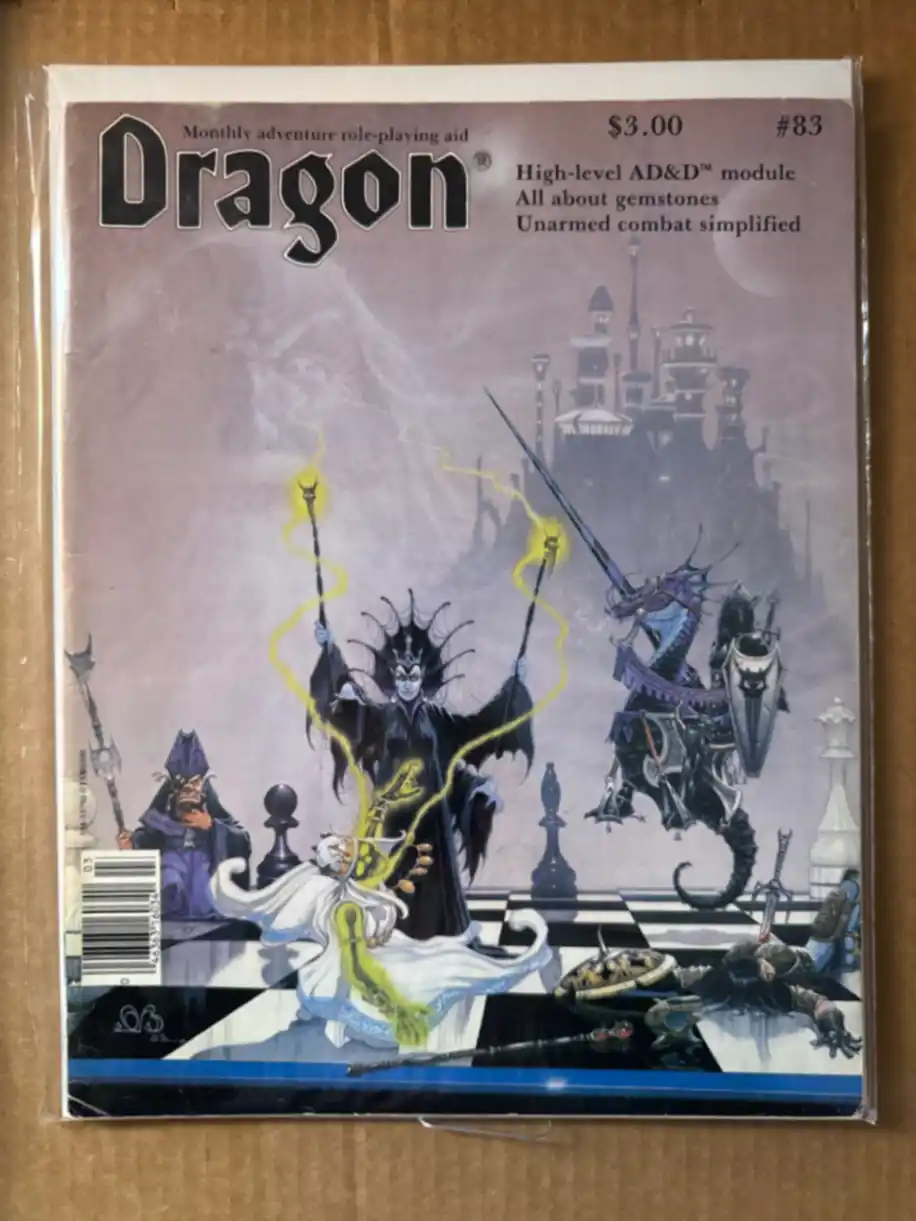 Dragon Magazine #83