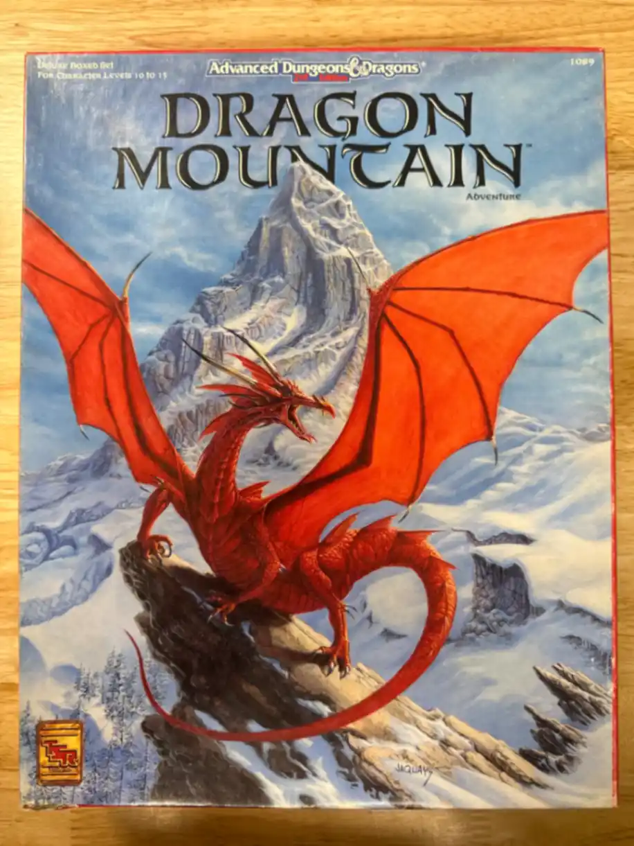 Dragon Mountain (AD&D 2nd Ed. Fantasy Roleplaying)