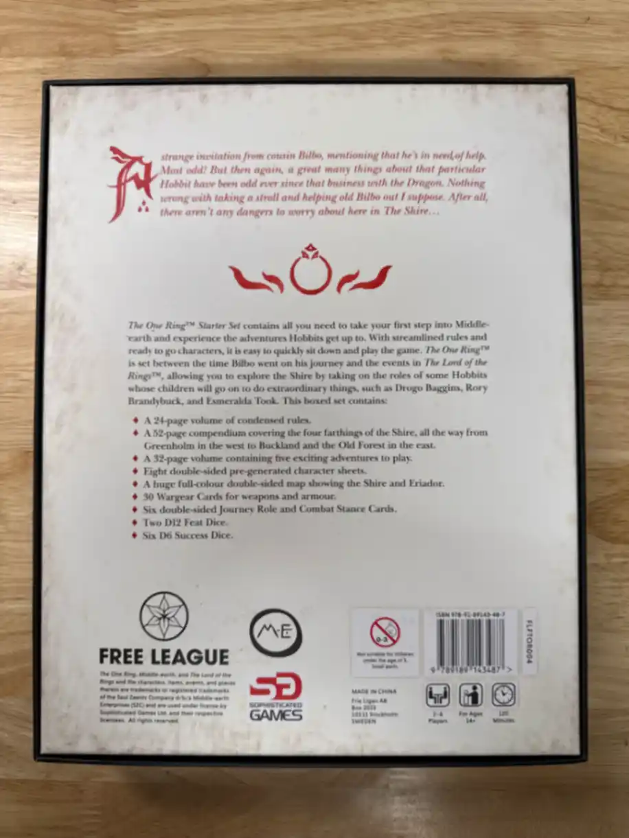 The One Ring RPG Starter Set