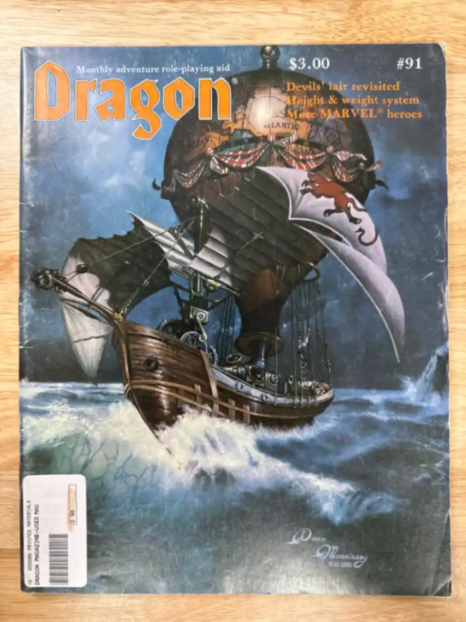 Dragon Magazine #91