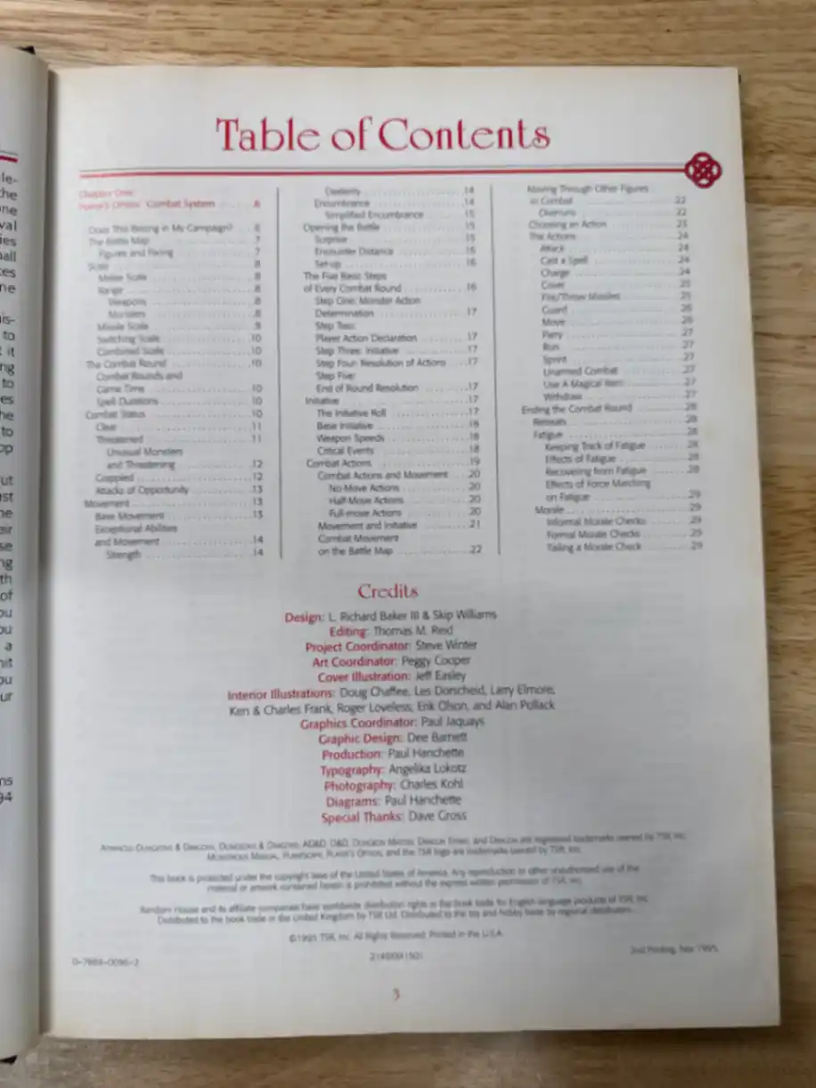 PLAYER'S OPTION: Combat & Tactics