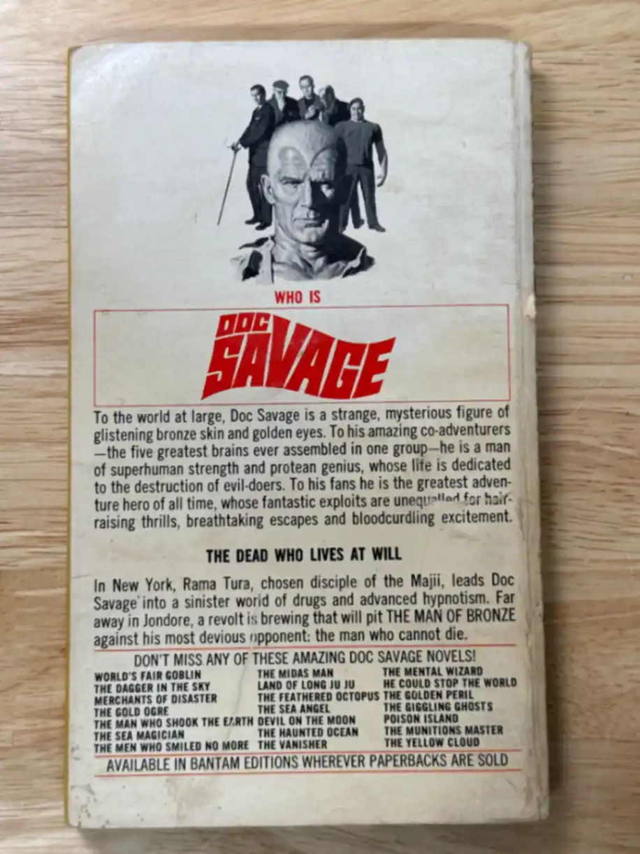 Doc Savage #60 The Majii