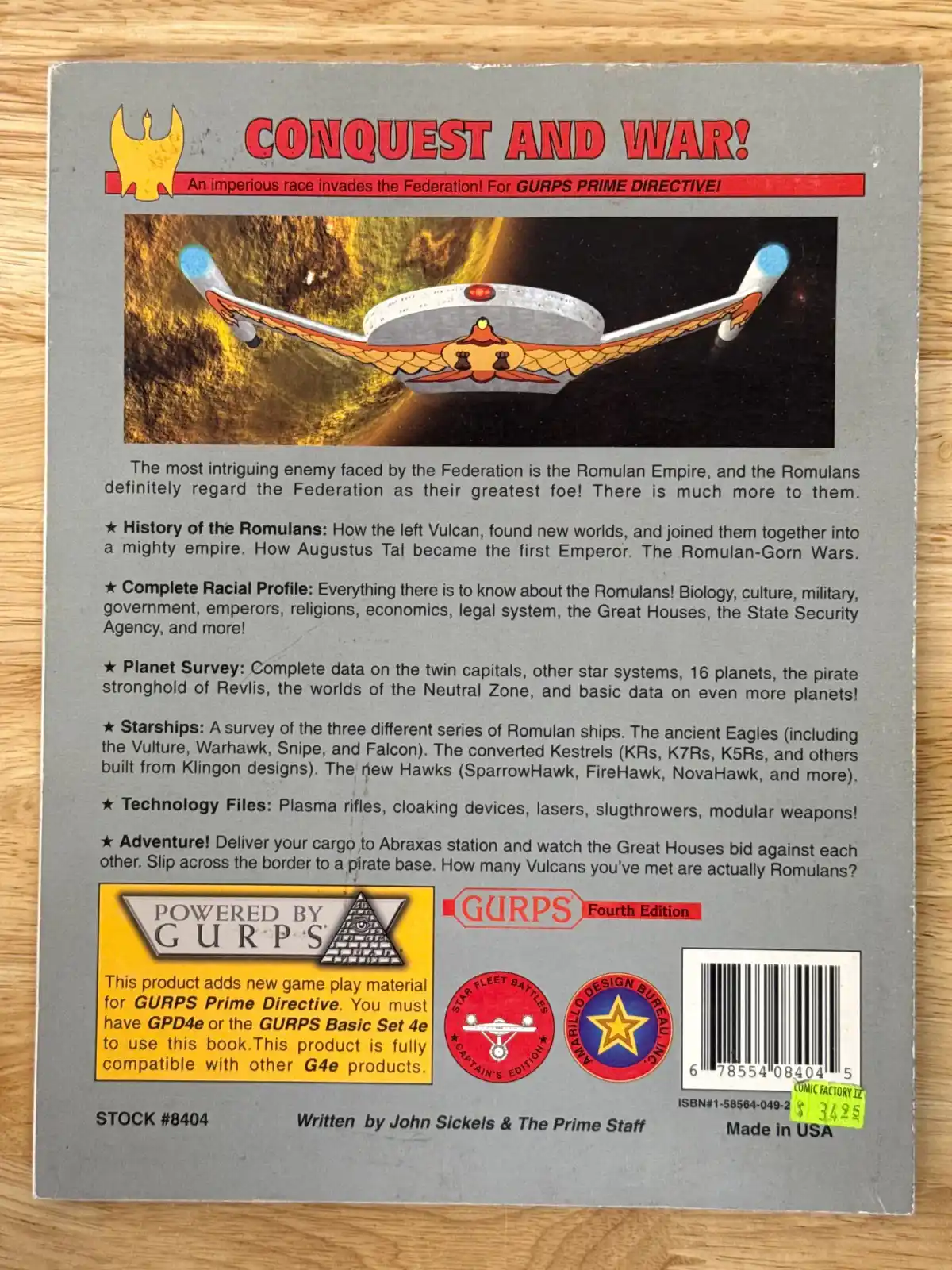 GURPS Romulans