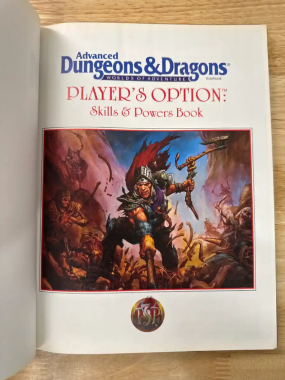 PLAYER'S OPTION: Skills & Powers (hardback)