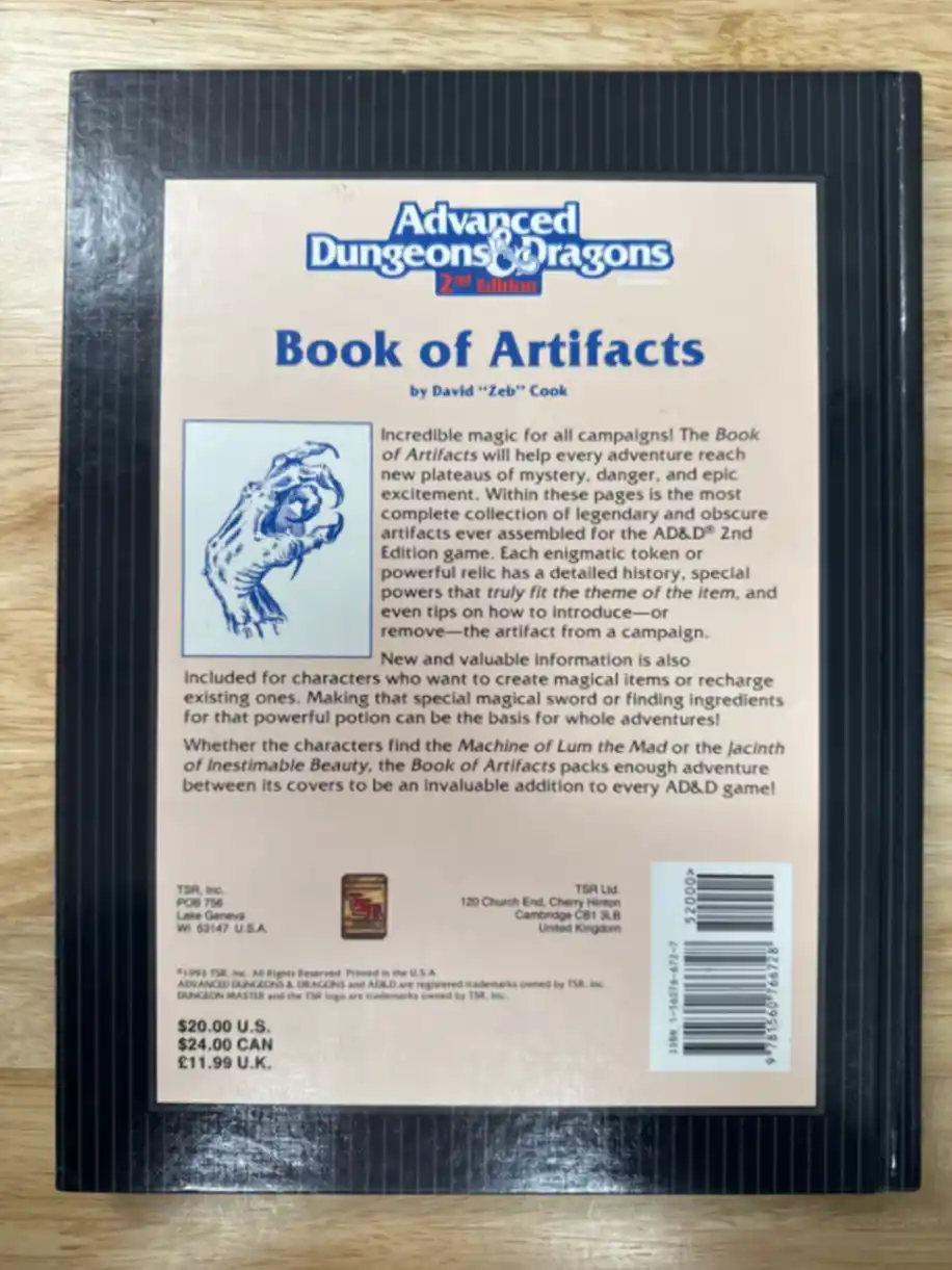 The Book of Artifacts