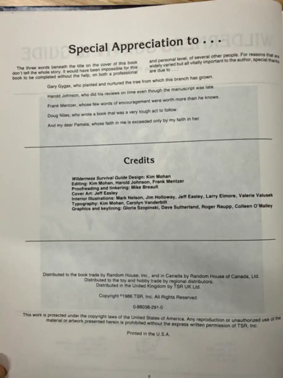 Wilderness Survival Guide