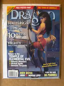 Dragon Magazine #285 with POSTER