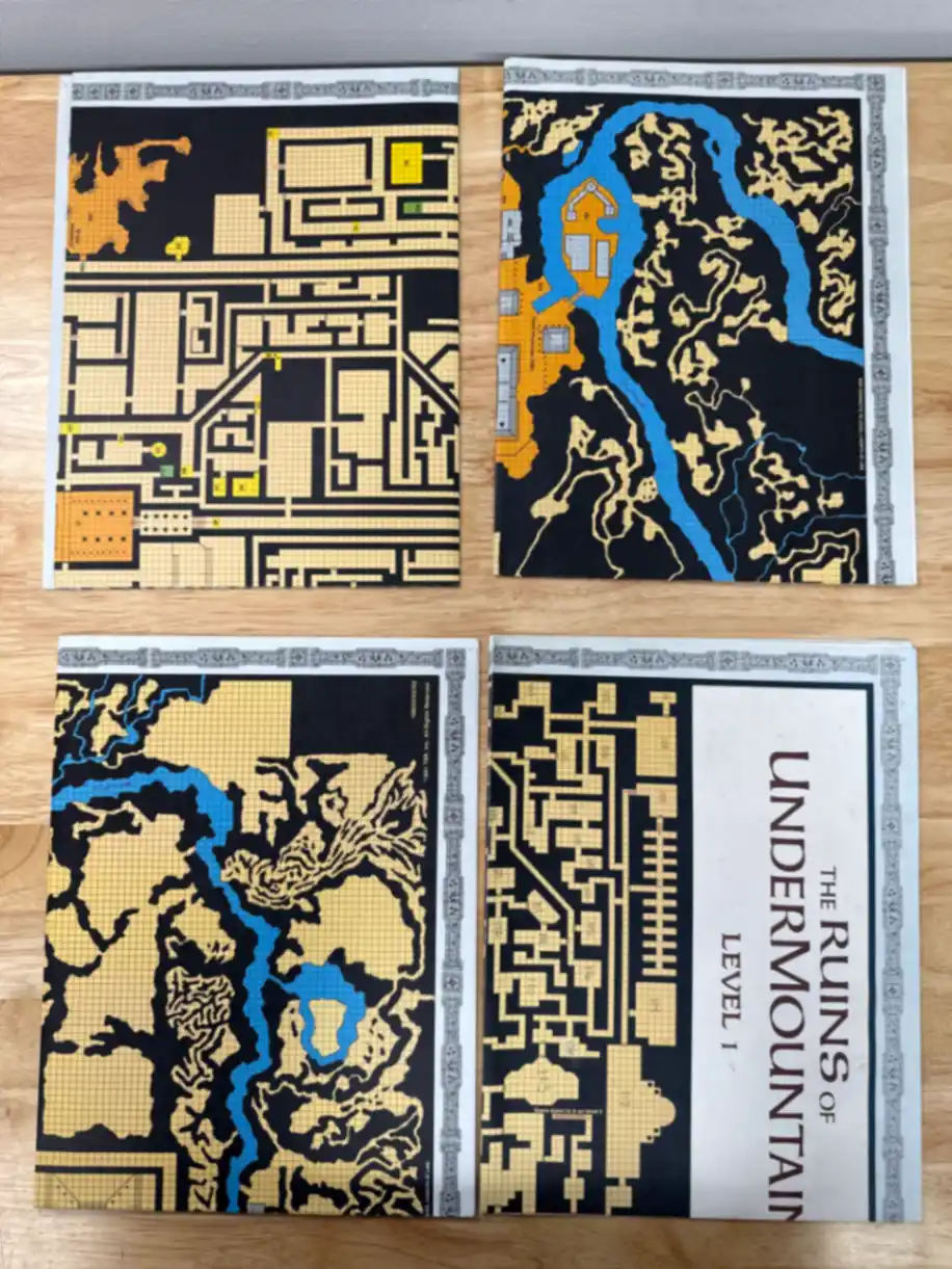 Ruins of UnderMountain (AD&D 2nd Ed. Fantasy Roleplaying, Forgotten Realms)