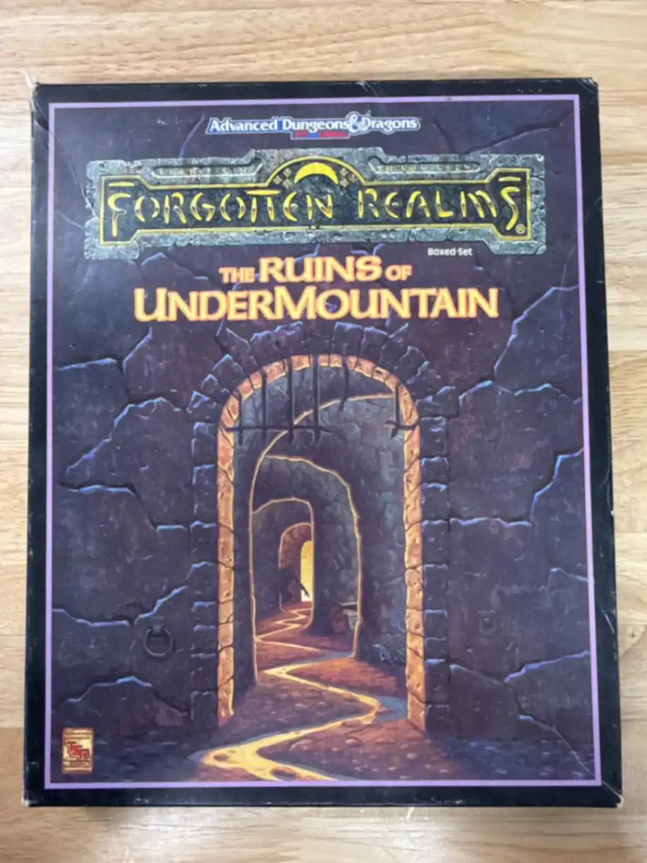 Ruins of UnderMountain (AD&D 2nd Ed. Fantasy Roleplaying, Forgotten Realms)