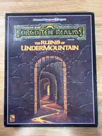 Ruins of UnderMountain (AD&D 2nd Ed. Fantasy Roleplaying, Forgotten Realms)