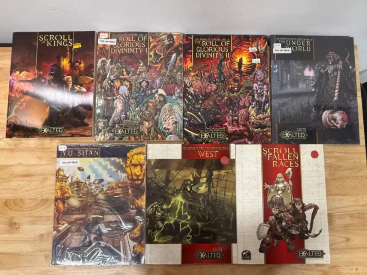 FLASH SALE: RPG Lot 7 (Exalted)
