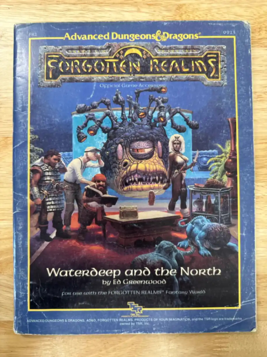 AD&D 2E Forgotten Realms Waterdeep and the North