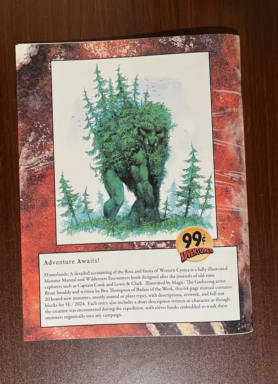 Hinterlands: A Detailed Accounting pf the flora and fauna of Western Cyzica