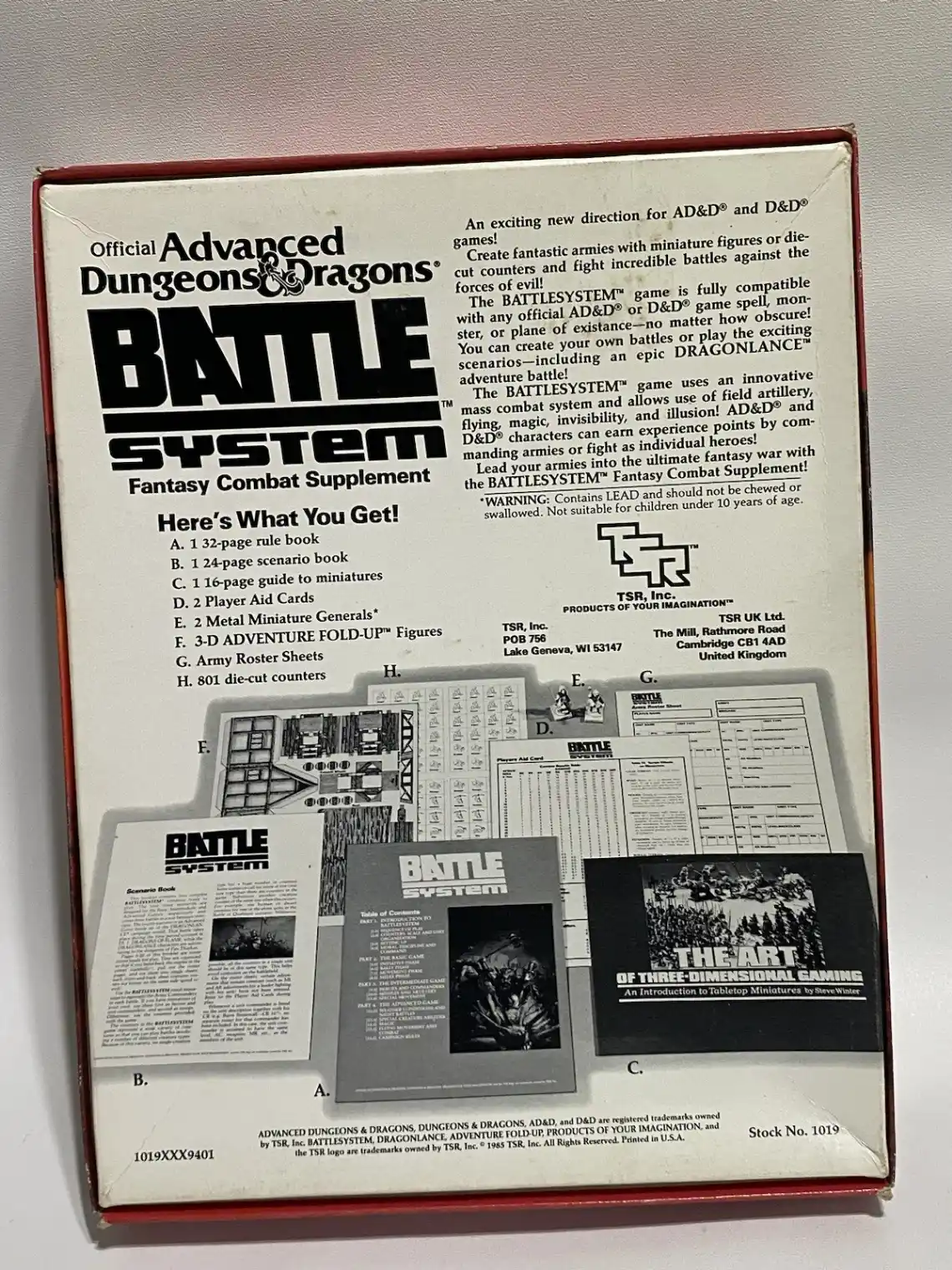 Battle Systems TSR1019