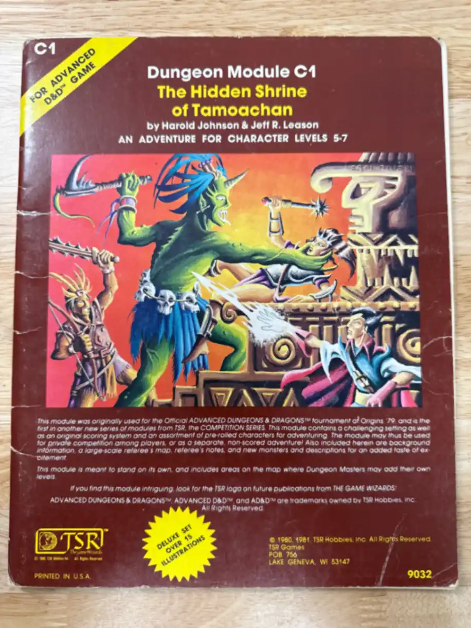 The Hidden Shrine of Tamoachan C1