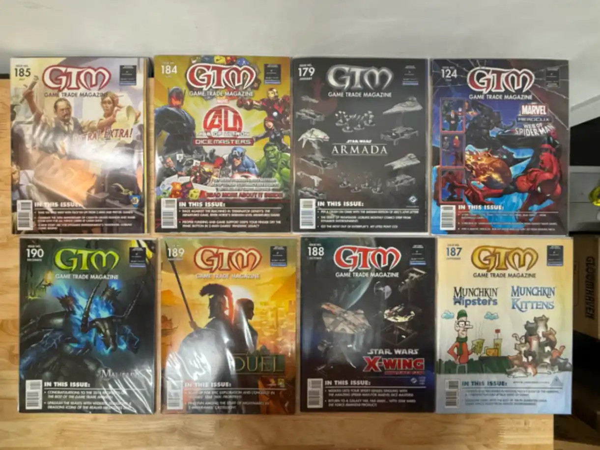 Game Trade Magazine LOT OF 51 magazines