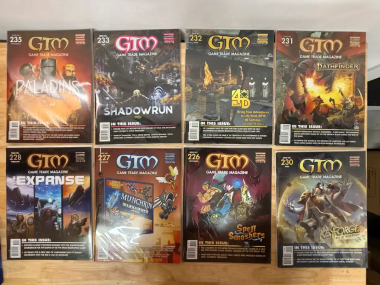 Game Trade Magazine LOT OF 51 magazines