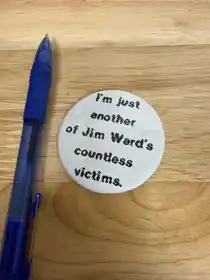Jim Ward Victim Button