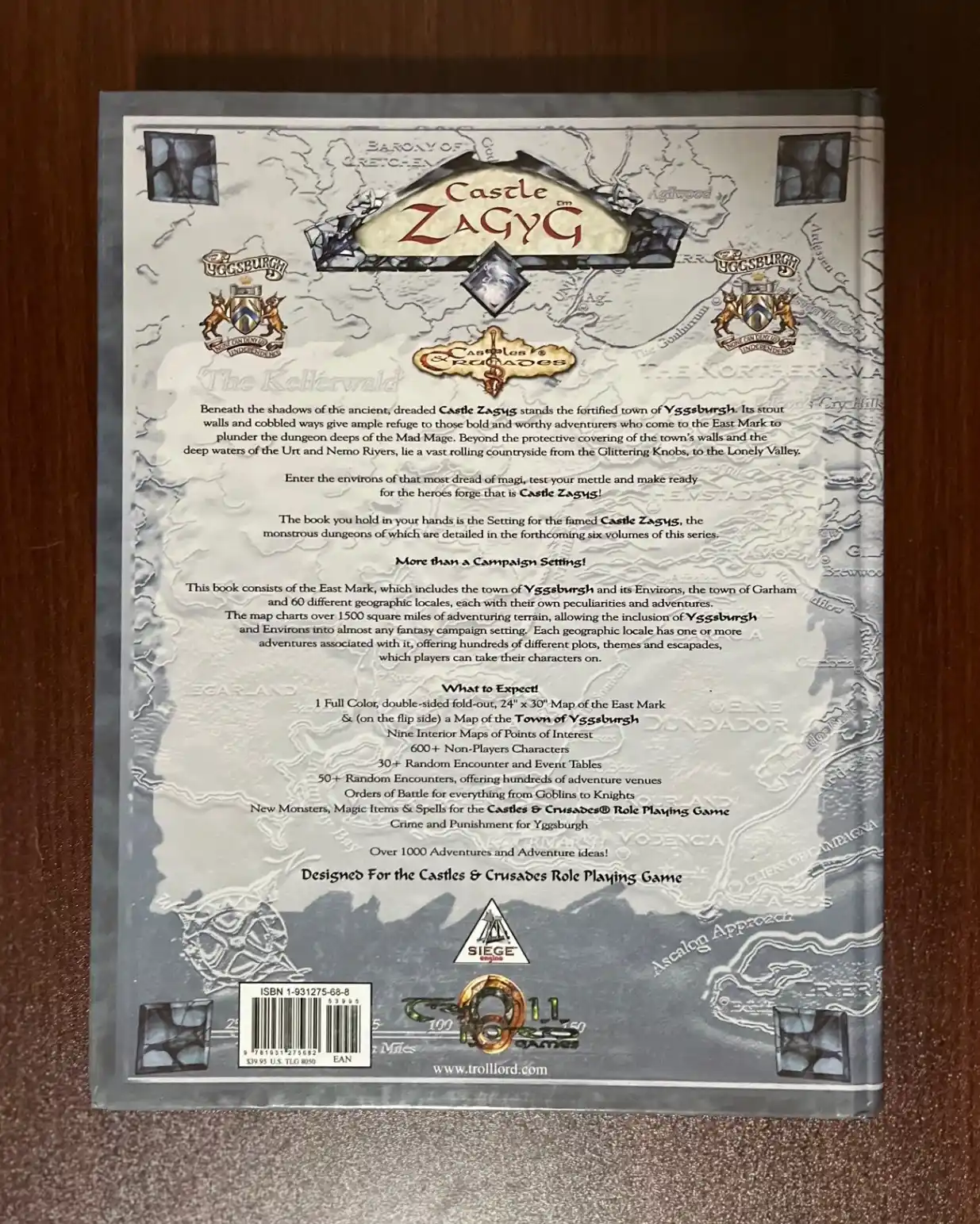 Castle Zagyg Vol 1. Yggsburgh