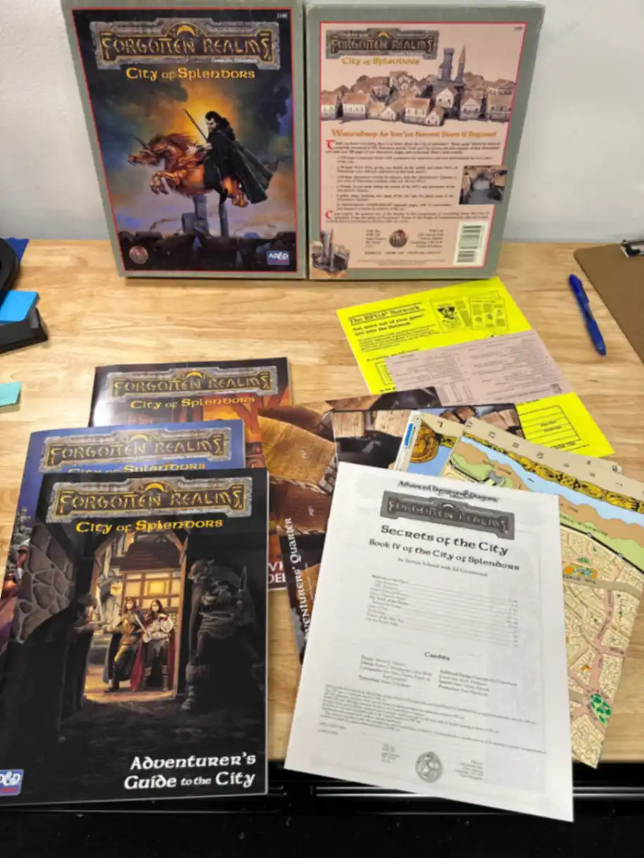 City of Splendors (AD&D, 2nd Edition/Forgotten Realms boxed set)