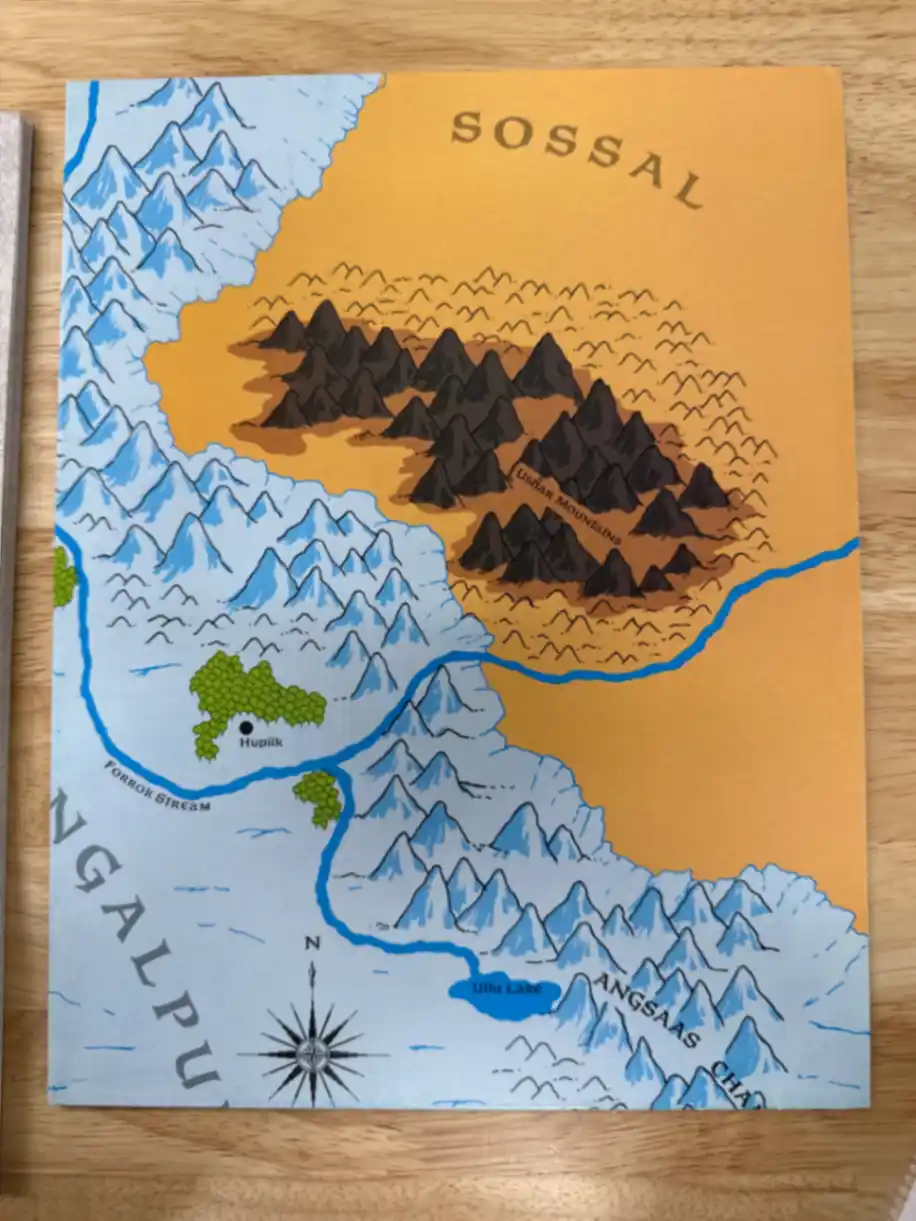 The Great Glacier WITH MAP (Advanced Dungeons & Dragons/Forgotten Realms Module FR14)