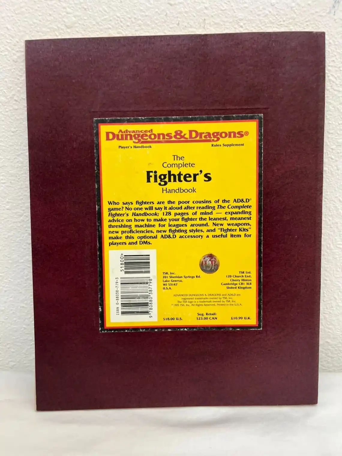 The Complete Fighter's Handbook TSR2110