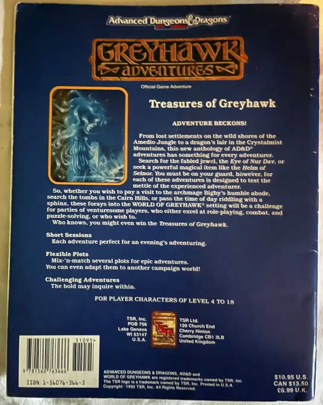 Treasures of Greyhawk TSR9360