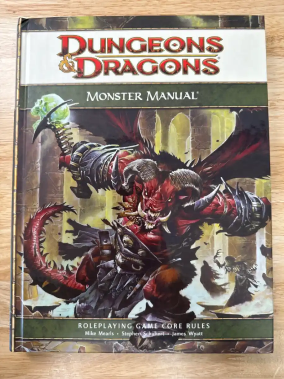 Monster Manual D&D 4th Edition