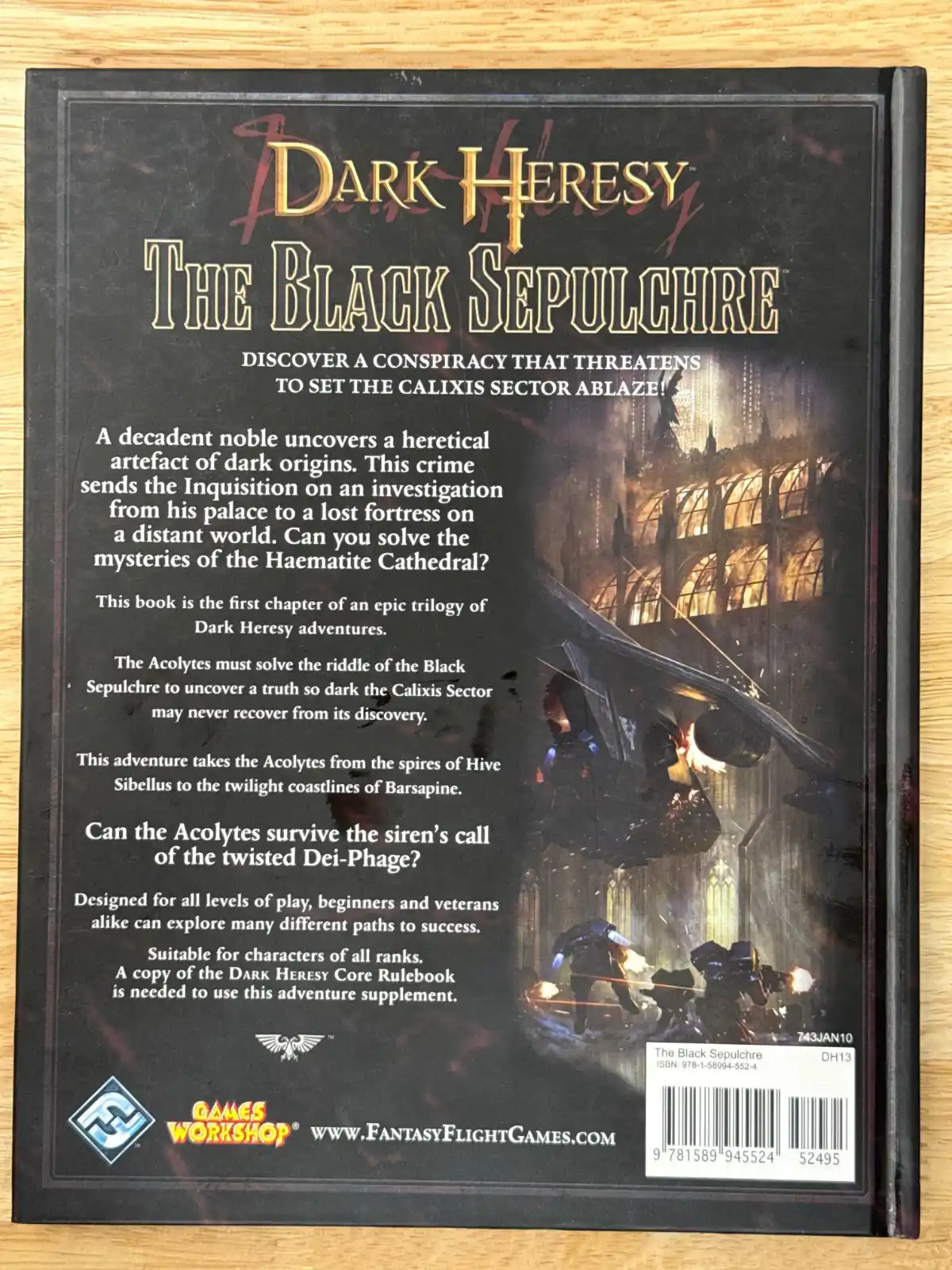 Dark Heresy: The Black Sepulchre