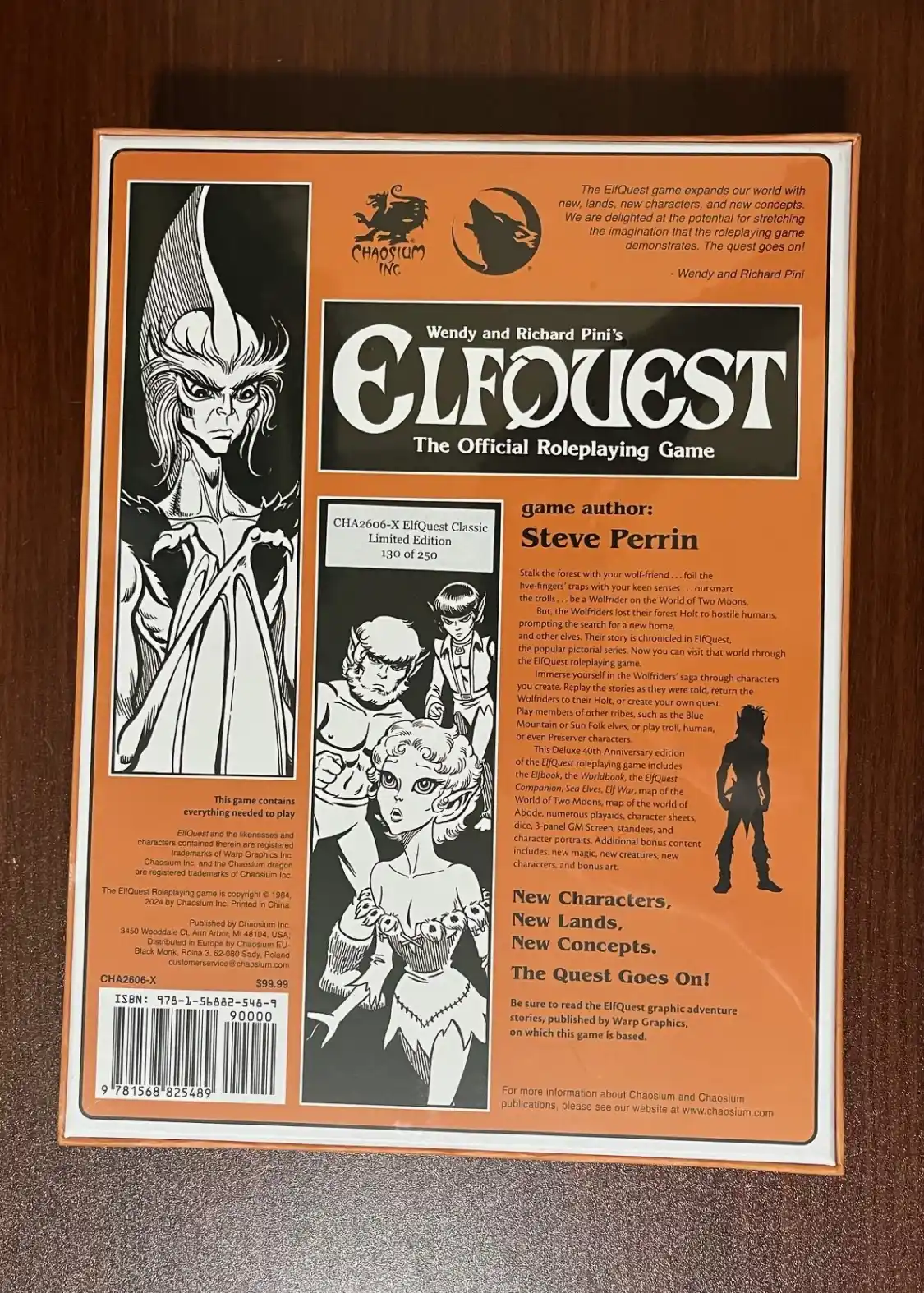 ElfQuest 40th Anniversary Deluxe Boxset, Limited Edition