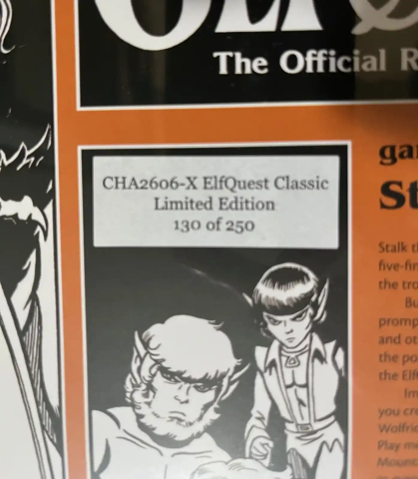 ElfQuest 40th Anniversary Deluxe Boxset, Limited Edition